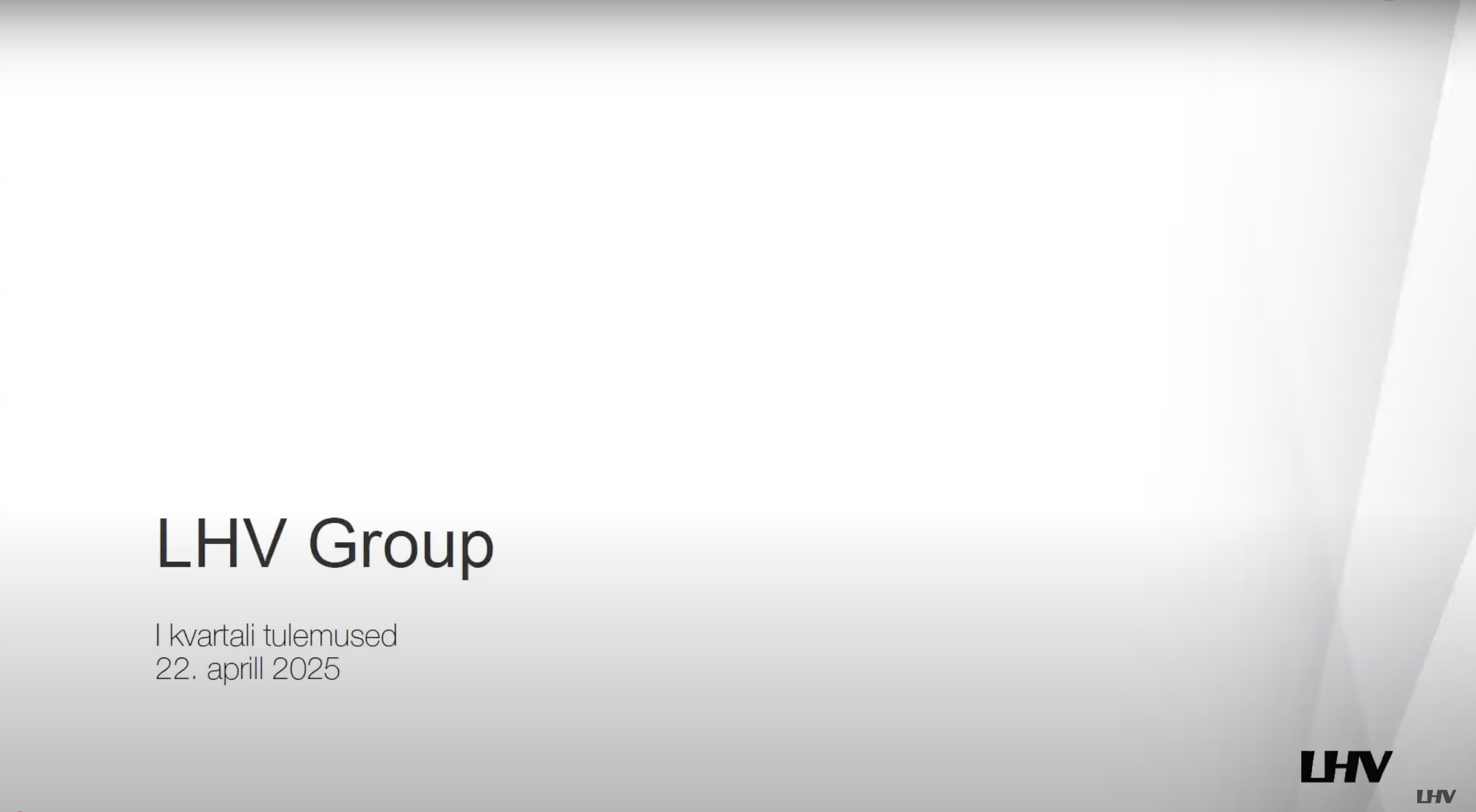 Investor Presentation 22.04.2025